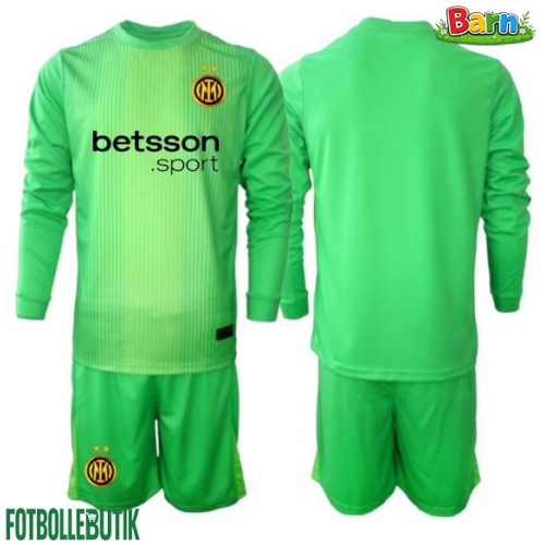 Inter Milan Målvakt Tredjeställ Barn 2025-26 Långärmad (+ Korta byxor)